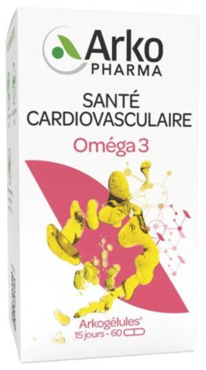 Arkopharma - Arkogélules Oméga 3 60 Capsules