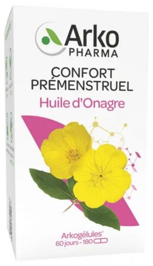 Arkopharma - Arkogélules Huile d'Onagre 180 Gélules