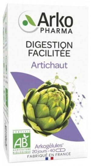 Arkopharma - Arkogélules Artichaut Bio 40 Gélules