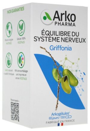 Arkopharma - Arkogélules Griffonia 150 mg 5-HTP 130 Gélules
