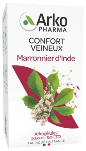 Arkopharma - Arkogélules Marronnier d'Inde 150 Gélules