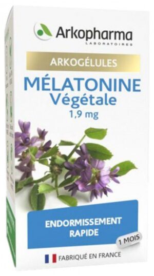 Arkopharma - Arkogélules Mélatonine Végétale 1,9 mg 30 Gélules