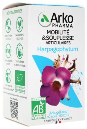 Arkopharma - Arkogélules Harpagophytum Bio 150 Gélules