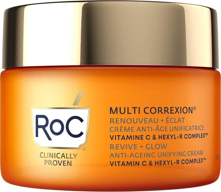 Roc - Crème anti-âge unificatrice renouveau + éclat à la vitamine C 50ml