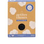 Les petites choses - Culotte de règles noir réutilisable en coton BIO flux 4