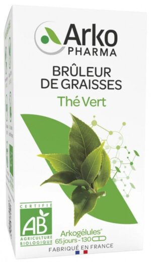 Arkopharma - Arkogélules Thé Vert Bio 130 Gélules