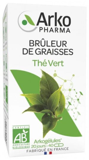 Arkopharma - Arkogélules Thé Vert Bio 40 Gélules