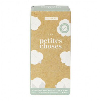 Les petites choses - Tampons BIO avec applicateur flux 2 16 unités