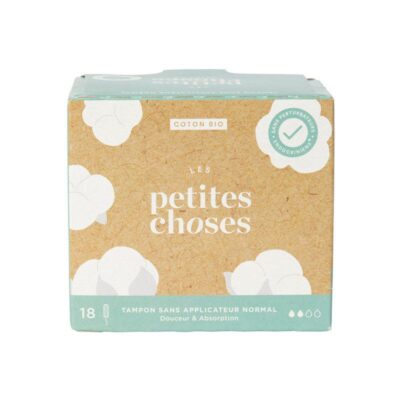 Les petites choses - Tampons BIO sans applicateur super flux 3 18 unités