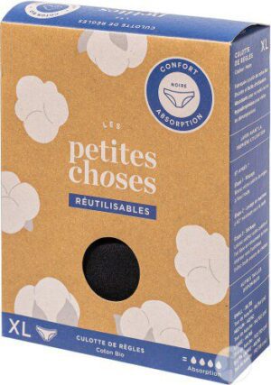 Les petites choses - Culotte de règles BIO réutilisables taille XL