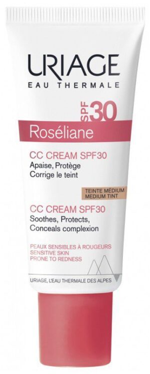 Uriage - Roséliane CC Cream SPF30 Teinte Médium 40 ml
