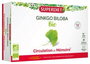 Superdiet - Ginkgo Biloba Bio 20 Ampoules
