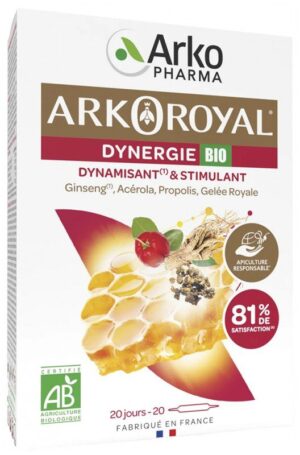Arkopharma - Arko Royal Dynergie Bio 20 Ampoules