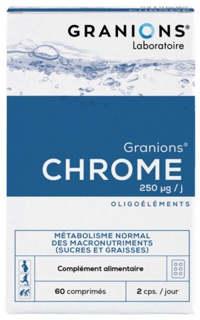 Granions - Chrome 250 µg 60 Comprimés
