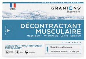 Granions - Décontractant Musculaire 30 Ampoules