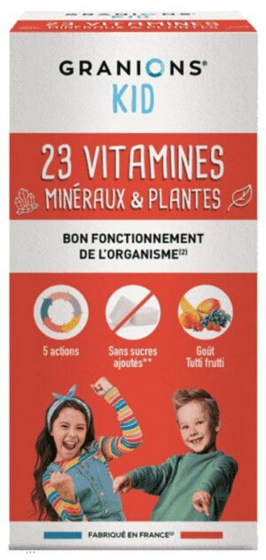Granions - Kid 23 Vitamines Minéraux et Plantes 200 ml