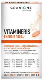 Granions - Vitamineris Énergie 1000 mg 30 Comprimés Effervescents