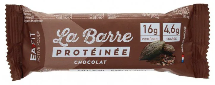 Eafit - La Barre Protéinée 46 g - Saveur : Chocolat