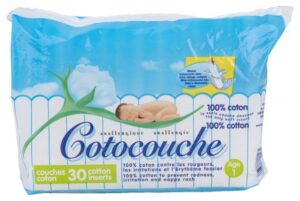 Cotocouche - Couches Coton Âge 1 30 Couches