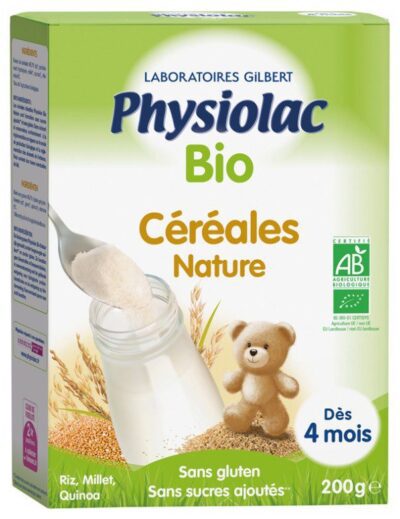 Physiolac - Bio Céréales Dès 4 Mois 200 g