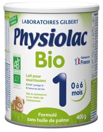 Physiolac - Bio 1 0 à 6 Mois 400 g