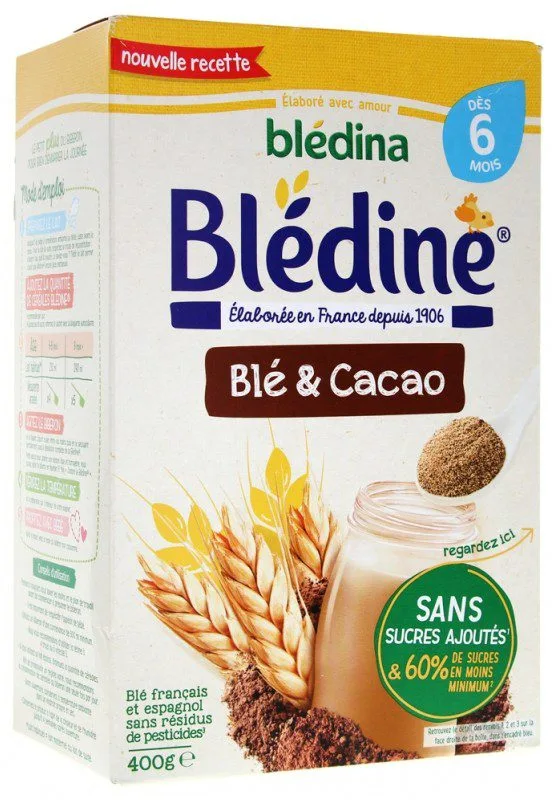 Blédina - Blédine Blé & Cacao dès 6 Mois 400 g