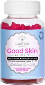 Lashilé - Gummies good skin night peau revitalisée 60 pièces