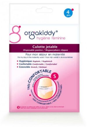 Orgakiddy - Culottes Jetables 4 Unités - Taille : S
