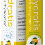 Hydratis - Solution d'Hydratation 20 Pastilles Effervescentes - Arôme : Citron Fleur de Sureau