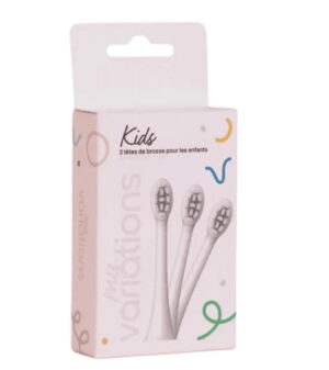 MyVariations - Kids Pack 3 têtes de brosse à dents enfant White