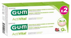 Gum - Activital Dentifrice Q10 Lot de 2 x 75 ml de GUM