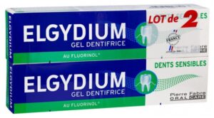 Elgydium - Gel Dentifrice Dents Sensibles Lot de 2 x 75 ml