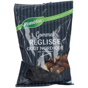 Pimelia - Gommes réglisse goût nordique sans sucre - 100g