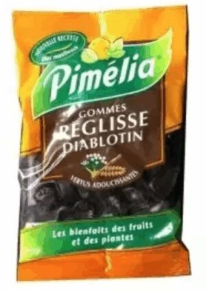 Pimélia - Gommes Réglisse Diablotin 100G