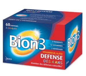 Bion 3 - Defense juniors - 60 comprimes à croquer