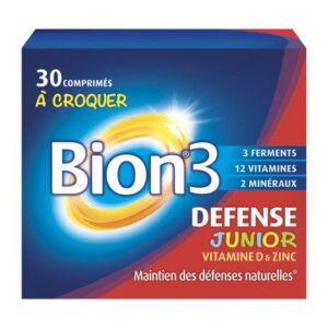 Bion 3 - Defense juniors - 30 comprimes à croquer