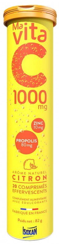 Isoxan - Ma Vita C 1000 mg 20 Comprimés Effervescents