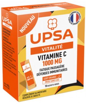 UPSA - Vitalité Vitamine C 1000 mg 10 Sachets