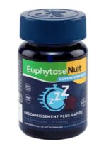 Euphytose - Nuit 1mg mélatonine myrtille - 30 gommes