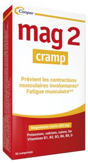 Mag 2 - Cramp 30 Comprimés