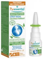 Puressentiel - Respiratoire Spray Nasal Décongestionnant 15 ml