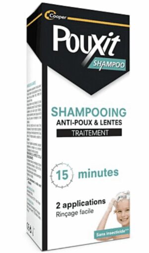 Pouxit - Shampoing Traitant Anti-Poux & Lentes
