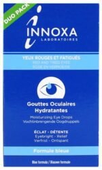 Innoxa - Gouttes Oculaires Hydratantes Yeux Rouges et Fatigués Lot de 2 x 10 ml