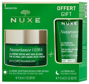 Nuxe - Nuxuriance Ultra La Crème Riche Anti-Âge Global 50 ml + La Crème Nuit Anti-Âge Global 15 ml Offerte