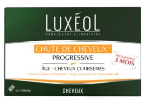 Luxeol - Chute de Cheveux Progressive 3 mois 90 gélules