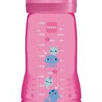 Mam - Biberon Easy Active +6 mois rose débit X - 330ml