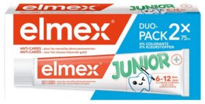 Elmex - Dentifrice Junior Lot de 2 x 75 ml
