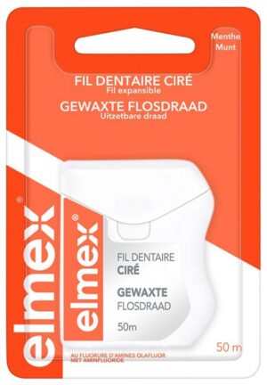 Elmex - Fil Dentaire Ciré 50 m