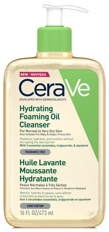 CeraVe - Huile Lavante Moussante Hydratante 473 ml
