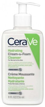 CeraVe - Crème Moussante Nettoyante Hydratante Visage 473 ml